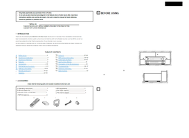 Denon AVR-3802 RC-884 (82 pages) Audio/Video Receiver Operating Manual