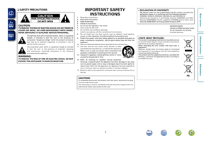 Denon AVR-1312 (66 pages) Audio/Video Receiver Operating Manual