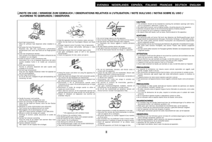 Denon AVR-1507 (64 pages) Audio/Video Receiver Operating Manual