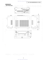 Denon AVR-1708 AVR-1508 AVR-688 AVR-588 AVR-488 AVC-1508 X0349 (326 pages) Audio/Video Receiver Service Manual