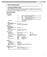 Denon AVR-1802 4-CHOME 107-8011 X0117 (94 pages) Audio/Video Receiver Service Manual