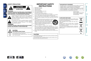 Denon AVR-2113 (156 pages) Audio/Video Receiver Operating Manual