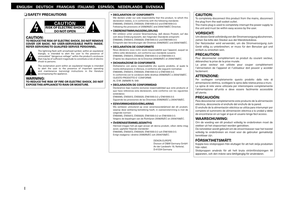 Denon AVR-2309 (81 pages) Audio/Video Receiver Operating Manual