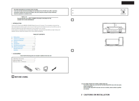 Denon AVR-2803 PAGE003 PAGE044 (129 pages) Audio/Video Receiver Operating Manual