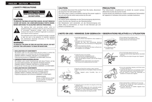 Denon AVR-2809 (96 pages) Audio/Video Receiver Operating Manual