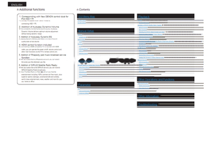 Denon AVR-4308CI AVR-3808CI (22 pages) Audio/Video Receiver Operating Manual