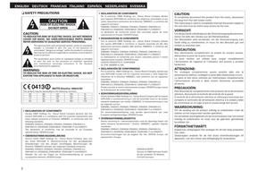 Denon AVR-4308 (116 pages) Audio/Video Receiver Operating Manual