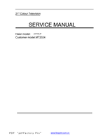Haier 21F7A-P (26 pages) TV Service Manual