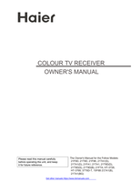 Haier 21F9D 21T9D 21F9K 21FA1 21TA1 21F7A HT-3728 HT-3768 37T6D-T (30 pages) TV Operating Manual