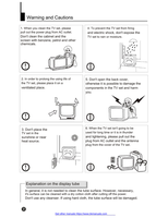 Haier 21F9D 21T9D 21F9K 21FA1 21TA1 21F7A HT-3728 HT-3768 37T6D-T (30 pages) TV Operating Manual
