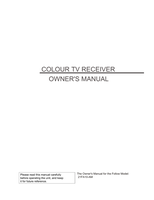 Haier 21FA10-AM (32 pages) TV Operating Manual