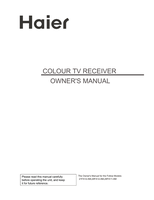 Haier 21FA12-AM 29FA12-AM 29FA11-AM (24 pages) TV Operating Manual