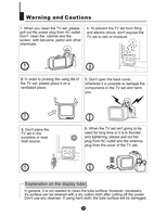 Haier 21FA18-T (18 pages) TV Operating Manual