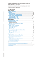 Haier 21FA11 21FA11-AM 29FA1 29FA18 29FA11-AM 29FA12-AM 25FA18 (28 pages) TV Operating Manual