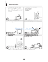 Haier 29F6B-T 29T6B-T (27 pages) TV Operating Manual