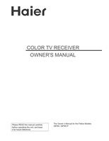 Haier 29F9D 29F9D-P (28 pages) TV Operating Manual