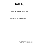 Haier -8888-42 (45 pages) TV Service Manual