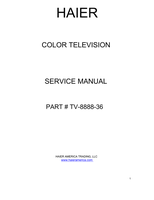Haier BH2404D (42 pages) TV Service Manual