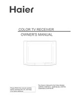Haier D29FA9 D29FA9-A D34FA9-A D34FA9-AK D29FA9-AK D34FA9 (45 pages) TV Operating Manual