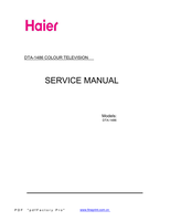 Haier DTA-1486 (36 pages) TV Service Manual