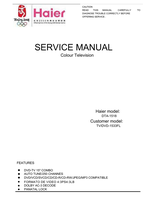 Haier DTA-1518 DVD-1533FL (18 pages) TV Service Manual