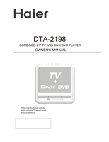 Haier DTA-2198 (37 pages) TV Operating Manual