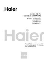 Haier H43K800UX (168 pages) TV Operating Manual