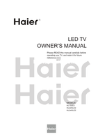 Haier HL19LE2 HL22XLE2 HL24XLE2 (34 pages) TV Operating Manual