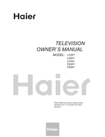 Haier L32K1 L42K1 L47K1 P42K1 P50K1 (35 pages) TV Operating Manual