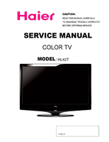 Haier HL42T (53 pages) TV Service Manual