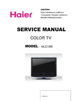 Haier HLC15R (62 pages) TV Service Manual