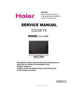 Haier HLH19BB TV-8888-68 (36 pages) TV Service Manual