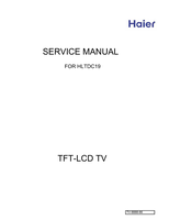 Haier HLTDC19 (39 pages) TV Service Manual