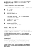 Haier HS-2190 (61 pages) TV Service Manual