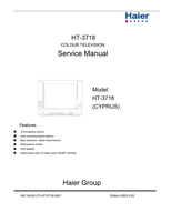 Haier M-EU-CY-HT-3718-9361 HT-3718 (47 pages) TV Service Manual