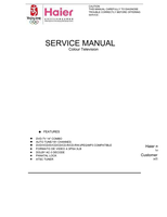 Haier 1407 HTR13 (21 pages) TV Service Manual