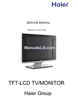 Haier L20AV6-A0 (32 pages) TV Service Manual