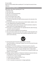 Haier L22T6 L24T6 (19 pages) TV Operating Manual