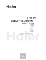 Haier L26A9A L32A9A L37A9A L42A9A L26A8A L32A8A L37A8A L42A8A (39 pages) TV Operating Manual