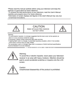 Haier L26A9-AK L37A9-AK L37A9-AKF (47 pages) TV Operating Manual