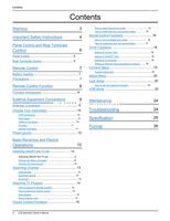 Haier L26F6 L32F6 L42F6 (27 pages) TV Operating Manual