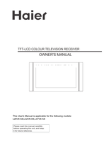 Haier L26V6-A8 L32V6-A8 L37V6-A8 (40 pages) TV Operating Manual