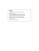 Haier L52A18-AK L52A18-A L52A18 L47A18-AK L42A18-AK L42A18-A (52 pages) TV Operating Manual
