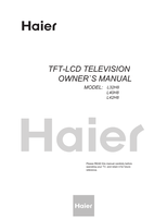Haier L32H8 L40H8 L42H8 (35 pages) TV Operating Manual