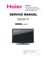 Haier L40R1 (55 pages) TV Service Manual