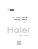 Haier L42T1 L47T1 L52T1 (43 pages) TV Operating Manual