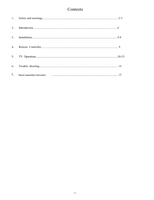 Haier LE24B600 (17 pages) TV Operating Manual