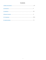 Haier LE24T1000F (15 pages) TV Operating Manual