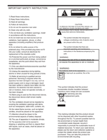 Haier LE24T1000F (15 pages) TV Operating Manual