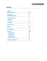 Haier LE32G650A (24 pages) TV Operating Manual